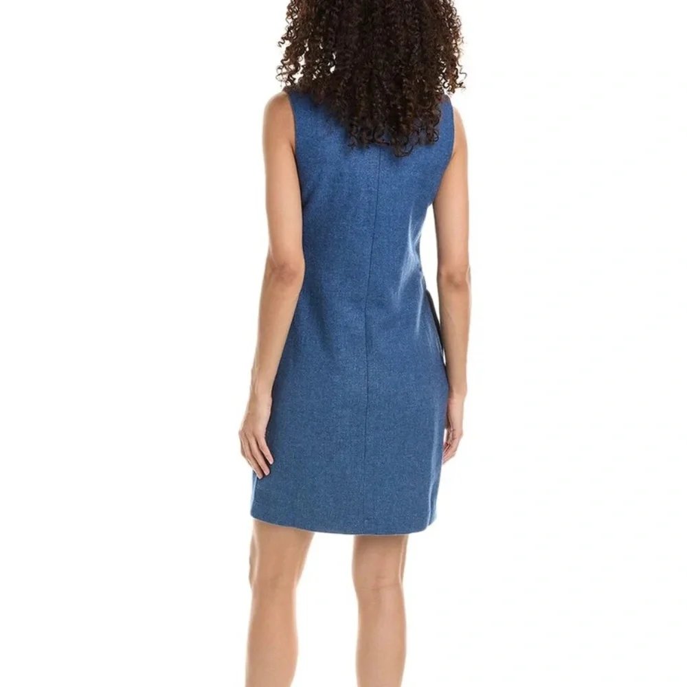 NWT FRANCES VALENTINE CALLISTA WOOL-BLEND DRESS Sz L - Picture 5 of 15